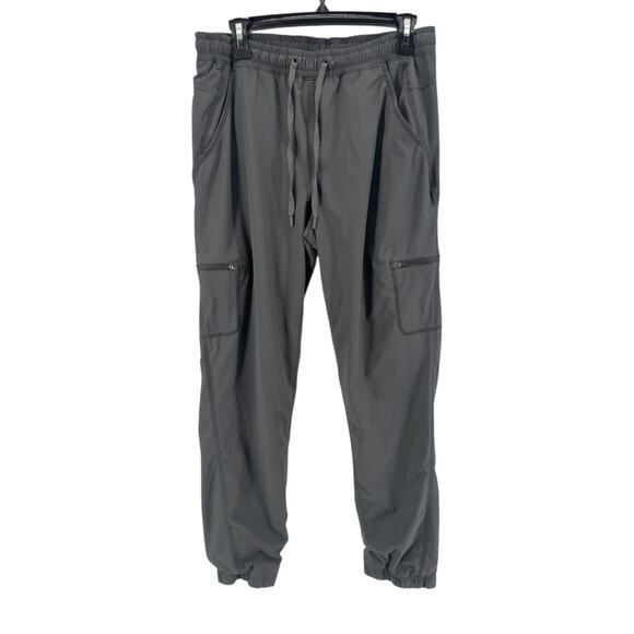 Eddie Bauer Women's Gray Polar Fleece Lined Pull On Pants Size 6 - Picture 1 of 6
